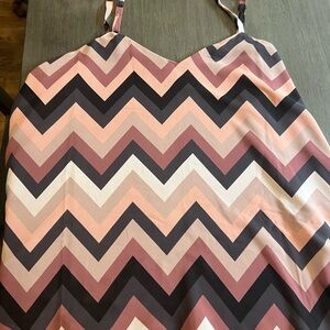 Torrid Pink and Brown Camisole Top